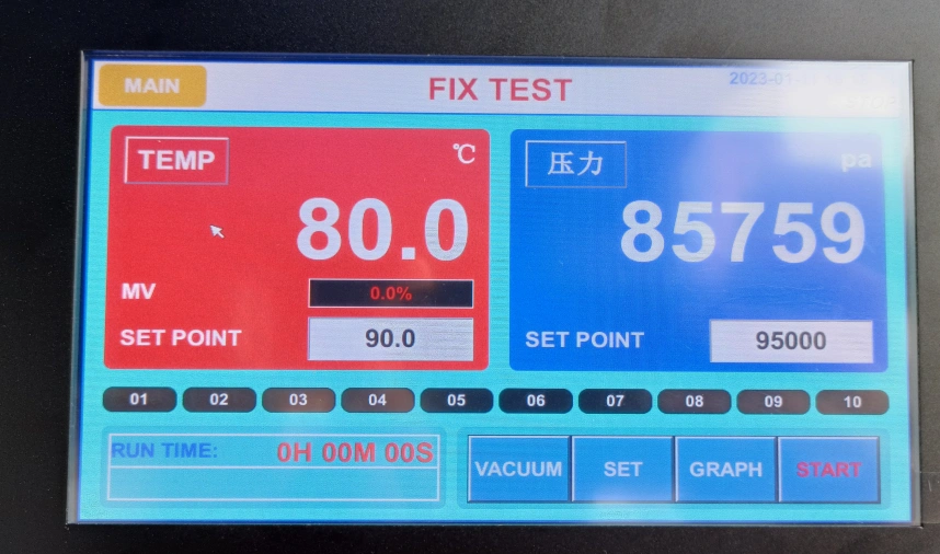 controller of Vacuum Drying Oven