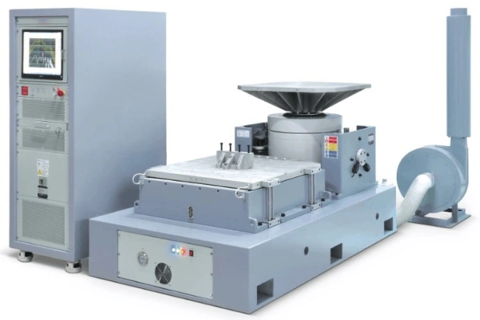 System configuration of EV203 vibration testing machine